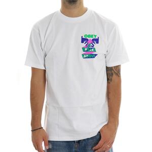 T-SHIRT RISE ABOVE BIANCO